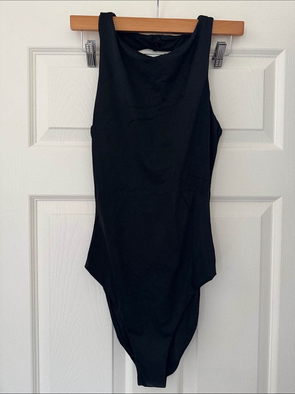 Andie Swim Black One Piece Swimsuit The Corsica - Picture 6 of 8
